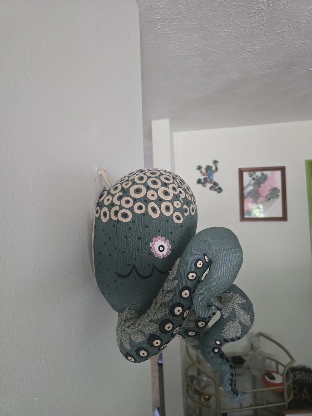 Curious Octopus Wall Head Decor from Crate & Barrel Kids
